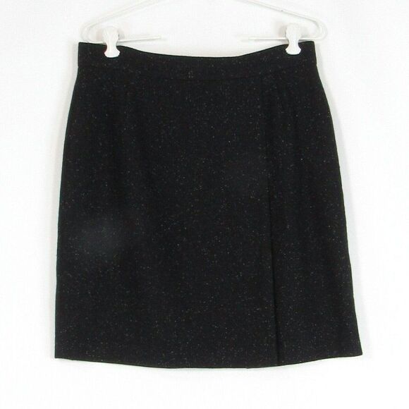 Black SAKS FIFTH AVENUE wrap skirt 10 - Picture 1 of 4